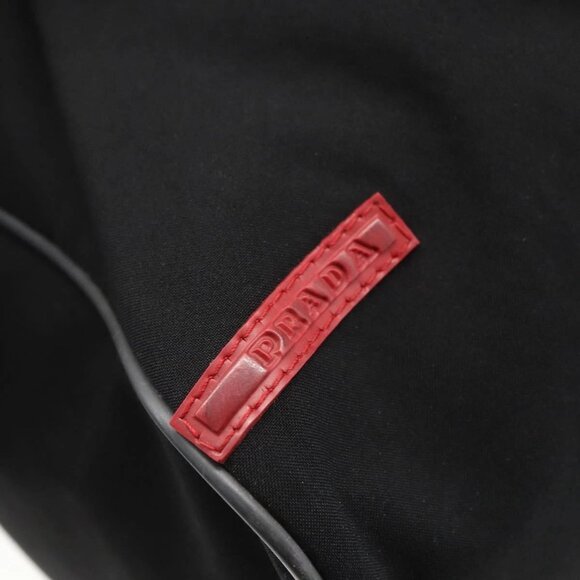 Authentic PRADA Sports Nylon Black Silver Shoulder Bag bst312-121025 - Picture 14 of 16